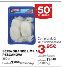 Supercor PESCANOVA Sepia grande limpia oferta