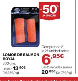 Supercor ROYAL Lomos de salmón oferta