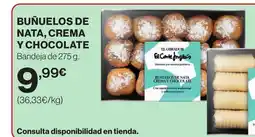 Supercor Buñuelos de nata, crema y chocolate oferta