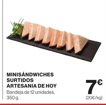 Supercor Minisándwiches surtidos artesania de hoy oferta