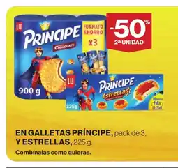 Supercor En galletas príncipe y estrellas oferta