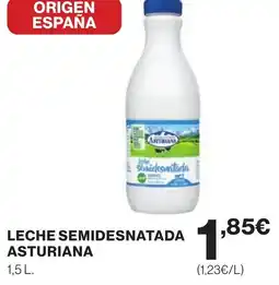 Supercor ASTURIANA Leche semidesnatada oferta