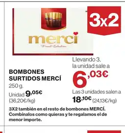 Supercor MERCÍ Bombones surtidos oferta