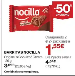 Supercor NOCILLA Barritas oferta