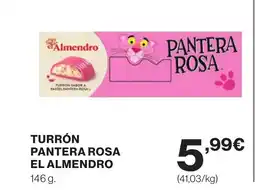 Supercor EL ALMENDRO Turrón pantera rosa oferta