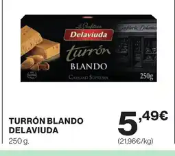 Supercor DELAVIUDA Turrón blando oferta
