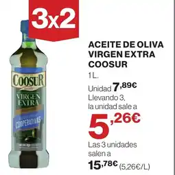 Supercor COOSUR Aceite de oliva virgen extra oferta