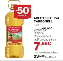 Supercor CARBONELL Aceite de oliva oferta