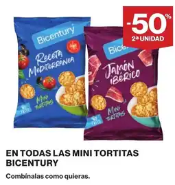 Supercor BICENTURY En todas las mini tortitas oferta