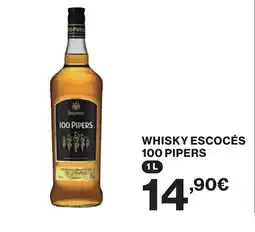Supercor 100 PIPERS Whisky escocés oferta