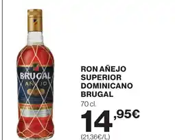 Supercor BRUGAL Ron añejo superior dominicano oferta