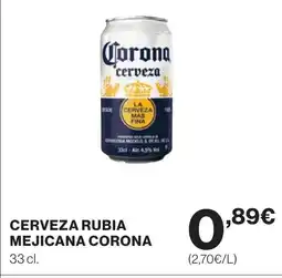 Supercor CORONA Cerveza rubia mejicana oferta