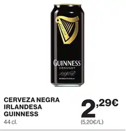 Supercor GUINNESS Cerveza negra irlandesa oferta