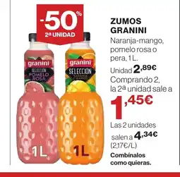 Supercor GRANINI Zumos oferta