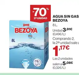 Supercor BEZOYA Agua sin gas oferta
