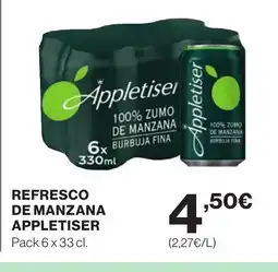 Supercor APPLETISER Refresco de manzana oferta