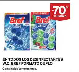 Supercor En todos los desinfectantes w.c. bref formato duplo oferta