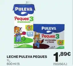 Supercor PULEVA PEQUES Leche oferta