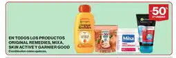 Supercor En todos los productos original remedies, mixa, skin active y garnier good oferta