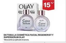 Supercor OLAY En toda la cosmética facial regenerist y superserum oferta