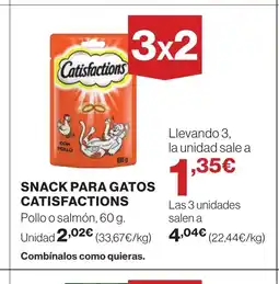 Supercor CATISFACTIONS Snack para gatos oferta