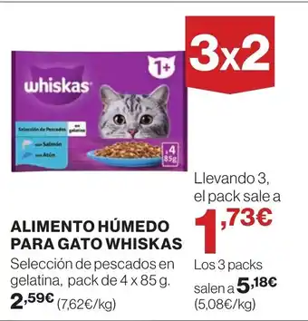 Supercor WHISKAS Alimento húmedo para gato oferta