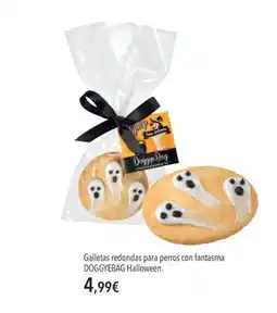 El Corte Inglés DOGGYEBAG Galletas redondas para perros con fantasma Halloween oferta