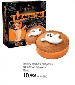 El Corte Inglés DOGGYEBAG Pastel de zanahoria para perrosHalloween oferta