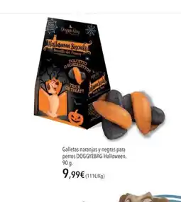 El Corte Inglés DOGGYEBAG Galletas naranjas y negras para perros Halloween oferta