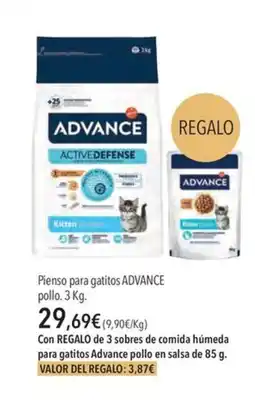 El Corte Inglés ADVANCE Pienso para gatitos pollo oferta