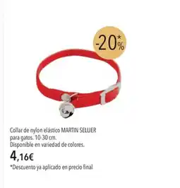 El Corte Inglés MARTIN SELLIER Collar de nylon elástico oferta