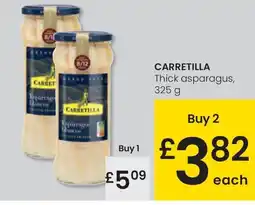 Eroski CARRETILLA Thick asparagus oferta