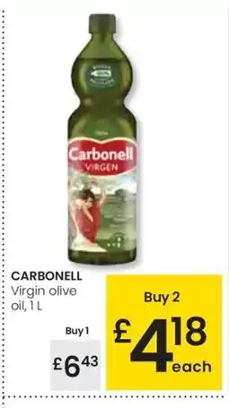 Eroski CARBONELL Virgin olive oil oferta