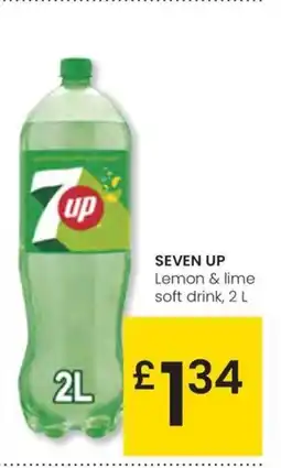 Eroski SEVEN UP Lemon & lime soft drink oferta