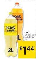 Eroski KAS On selected soft drinks oferta