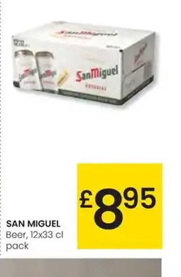 Eroski SAN MIGUEL Beer oferta