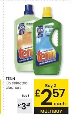 Eroski TENN On selected cleaners oferta