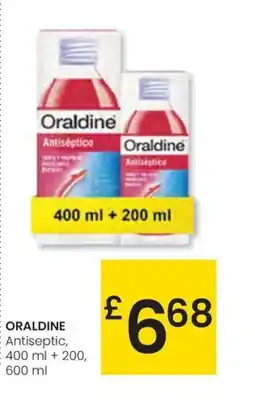 Eroski ORALDINE Antiseptic oferta