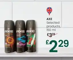 Eroski AXE Selected products oferta