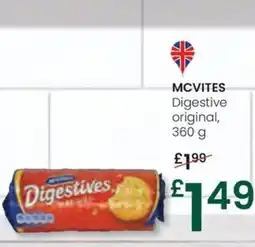 Eroski MCVITES Digestive original oferta