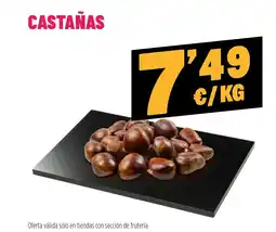 AhorraMas Castañas oferta