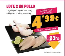 AhorraMas Lote pollo oferta