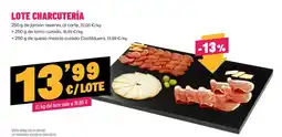 AhorraMas Lote charcutería oferta