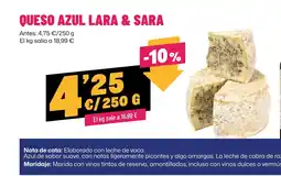 AhorraMas Queso azul lara & sara oferta