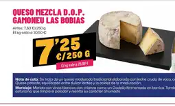 AhorraMas Queso mezcla d.o.p. gamoneu las bobias oferta