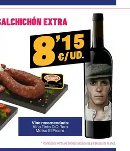AhorraMas Vino Tinto D.O. Toro Matsu El Pícaro oferta