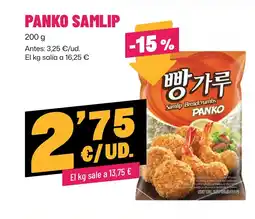 AhorraMas Panko samlip oferta