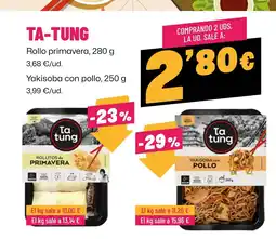 AhorraMas TA-TUNG oferta