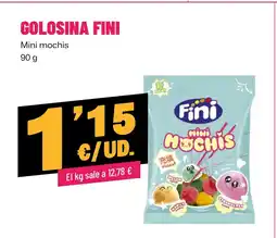 AhorraMas FINI Golosina oferta