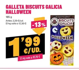 AhorraMas Galleta biscuits galicia halloween oferta